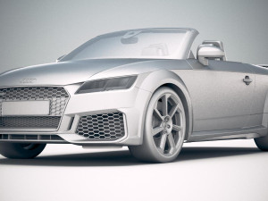 Audi TT RS Roadster 2020 3D मॉडल