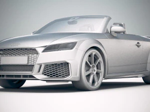 Audi TT RS Roadster 2020 3D Model