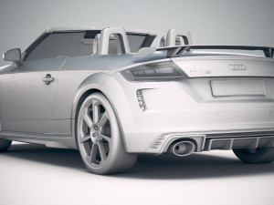 Audi TT RS Roadster 2020 3D मॉडल