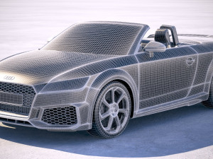 Audi TT RS Roadster 2020 3D मॉडल