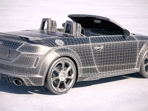 Audi TT RS Roadster 2020 3D Model