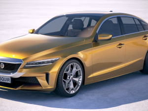 Generic Sedan 2019 3D मॉडल
