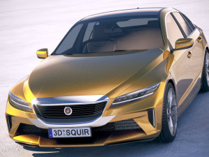 Generic Sedan 2019 Modelo 3D