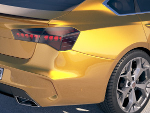 Generic Sedan 2019 Modelo 3D