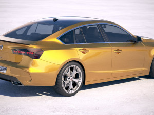 Generic Sedan 2019 Modelo 3D