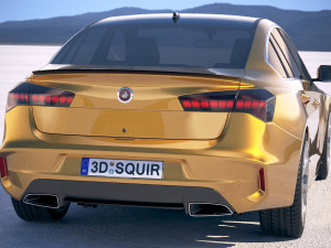 Generic Sedan 2019 Modelo 3D