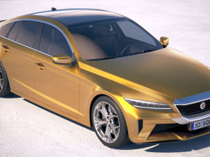 Generic Sedan 2019 Modelo 3D