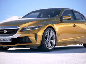Generic Sedan 2019 Modelo 3D