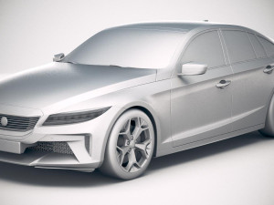 Generic Sedan 2019 Modelo 3D