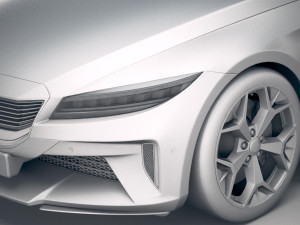 Generic Sedan 2019 Modelo 3D