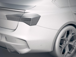 Generic Sedan 2019 Modelo 3D
