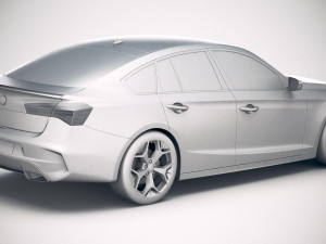 Generic Sedan 2019 Modelo 3D