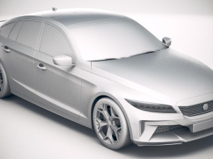 Generic Sedan 2019 Modelo 3D