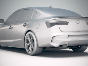 Generic Sedan 2019 Modelo 3D