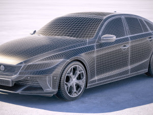 Generic Sedan 2019 Modelo 3D