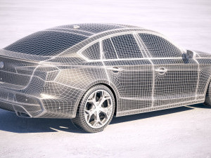 Generic Sedan 2019 Modelo 3D