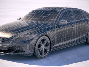 Generic Sedan 2019 Modelo 3D