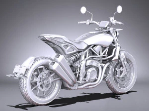 Indiana FTR 1200 S 2019 Modelo 3D