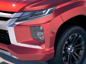 Mitsubishi L200 Crew Cab 2019 3D मॉडल