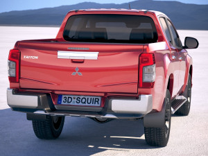 Mitsubishi L200 Crew Cab 2019 3D मॉडल