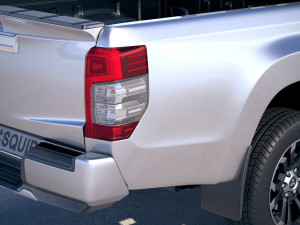 Mitsubishi L200 Extended Cab 2019 Modelo 3D