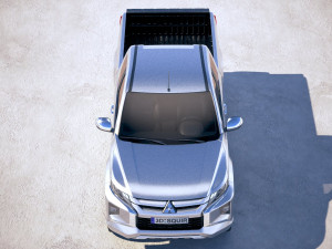 Mitsubishi L200 Extended Cab 2019 Modelo 3D