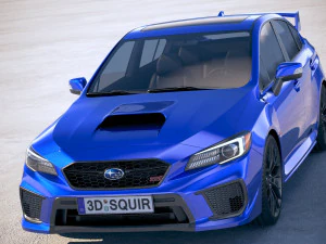 Subaru WRX STI S209 2020 3D Model
