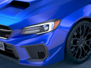 Subaru WRX STI S209 2020 3D Model