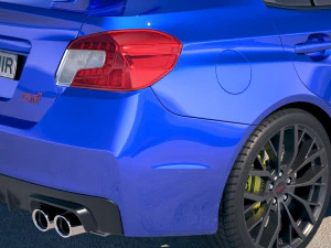 Subaru WRX STI S209 2020 3D Model