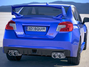 Subaru WRX STI S209 2020 3D Model