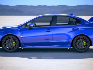 Subaru WRX STI S209 2020 3D Model