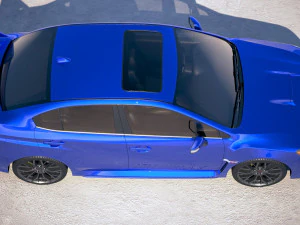 Subaru WRX STI S209 2020 3D Model
