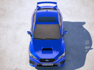 Subaru WRX STI S209 2020 Model 3D