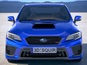 Subaru WRX STI S209 2020 3D Model