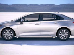 Toyota Corolla Sedan Hybrid US 2020 3D Model