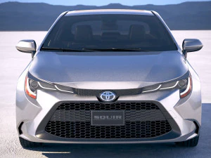 Toyota Corolla Sedan Hybrid US 2020 3D Model