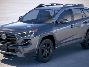 Toyota RAV4 TRD Offroad 2020 3D Model