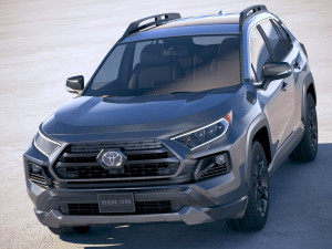 Toyota RAV4 TRD Offroad 2020 3D Model