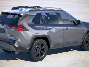 Toyota RAV4 TRD Offroad 2020 3D Model