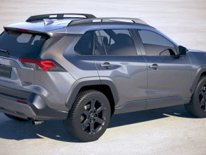Toyota RAV4 TRD Offroad 2020 3D Model