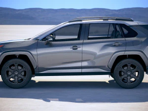 Toyota RAV4 TRD Offroad 2020 3D Model