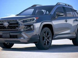 Toyota RAV4 TRD Offroad 2020 3D Model