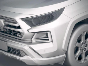Toyota RAV4 TRD Offroad 2020 3D Model