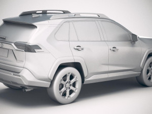 Toyota RAV4 TRD Offroad 2020 3D Model