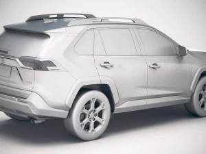 Toyota RAV4 TRD Offroad 2020 3D Model