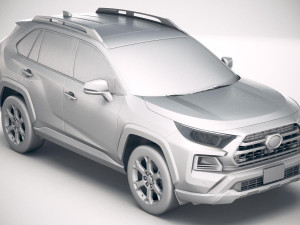 Toyota RAV4 TRD Offroad 2020 3D Model
