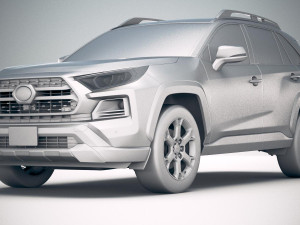 Toyota RAV4 TRD Offroad 2020 3D Model