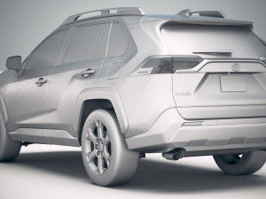 Toyota RAV4 TRD Offroad 2020 3D Model