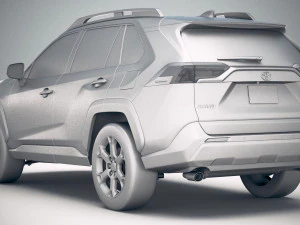 Toyota RAV4 TRD Offroad 2020 3D Model