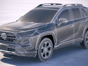 Toyota RAV4 TRD Offroad 2020 3D Model
